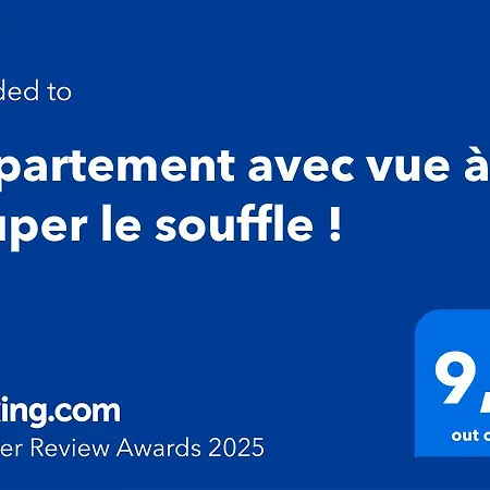 Avec Vue A Couper Le Souffle !